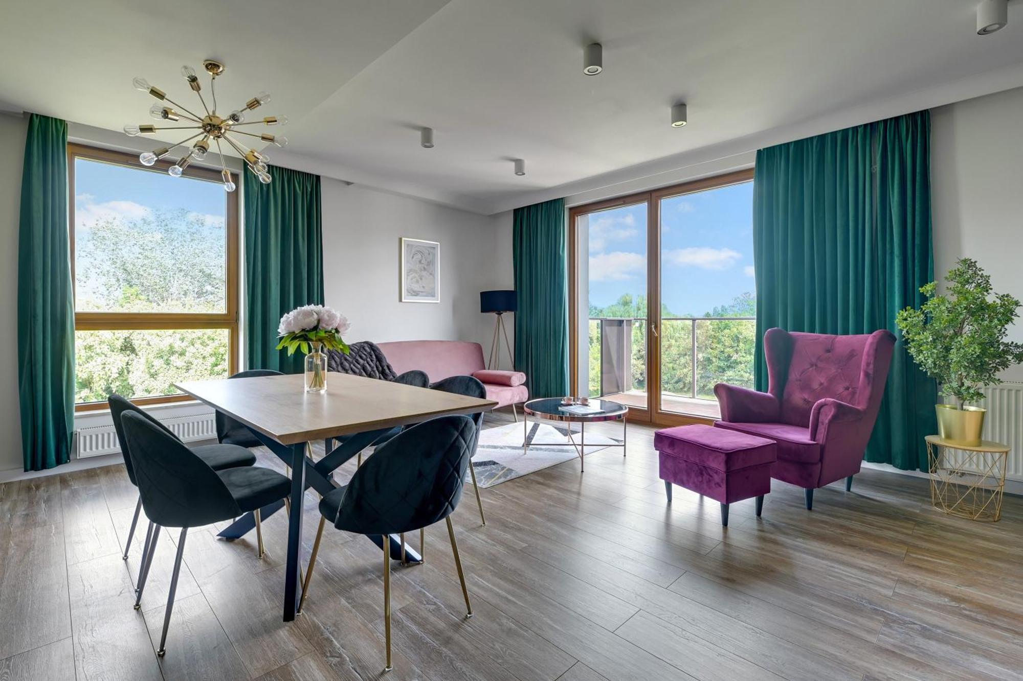 Front Park Apartments With Parking By Lion Apartments Gdańsk Exteriör bild