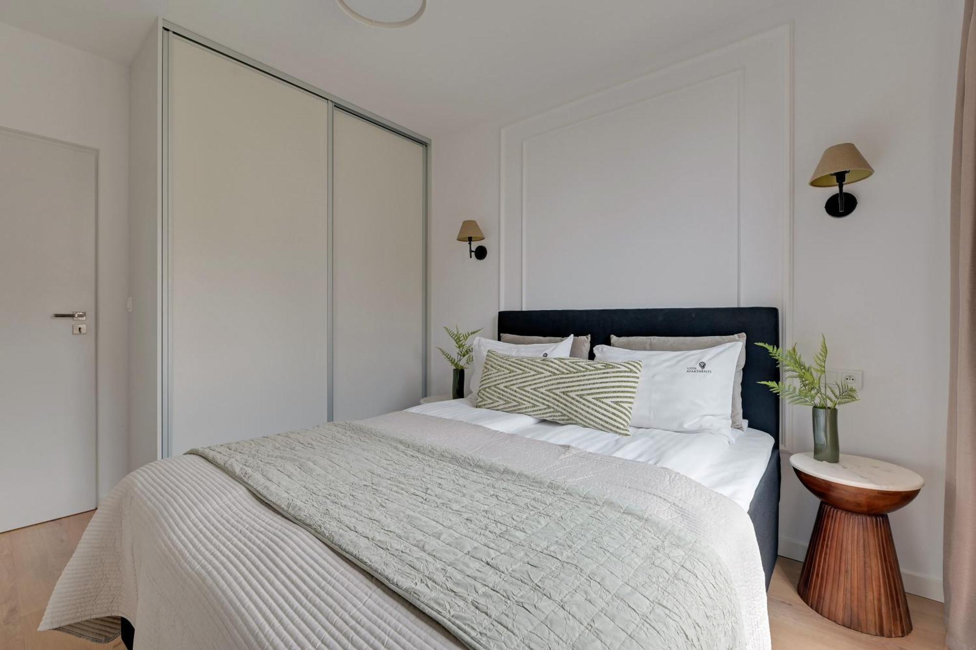 Front Park Apartments With Parking By Lion Apartments Gdańsk Rum bild