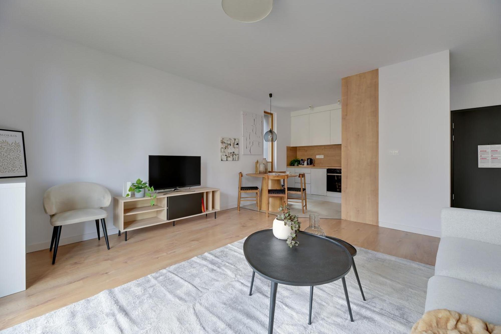 Front Park Apartments With Parking By Lion Apartments Gdańsk Rum bild